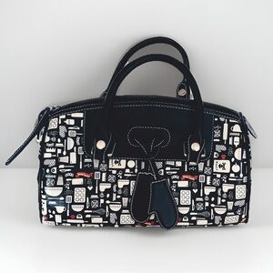 JOHNNY CUPCAKES Limited Edition Kitchen Graphic Barrel Bag